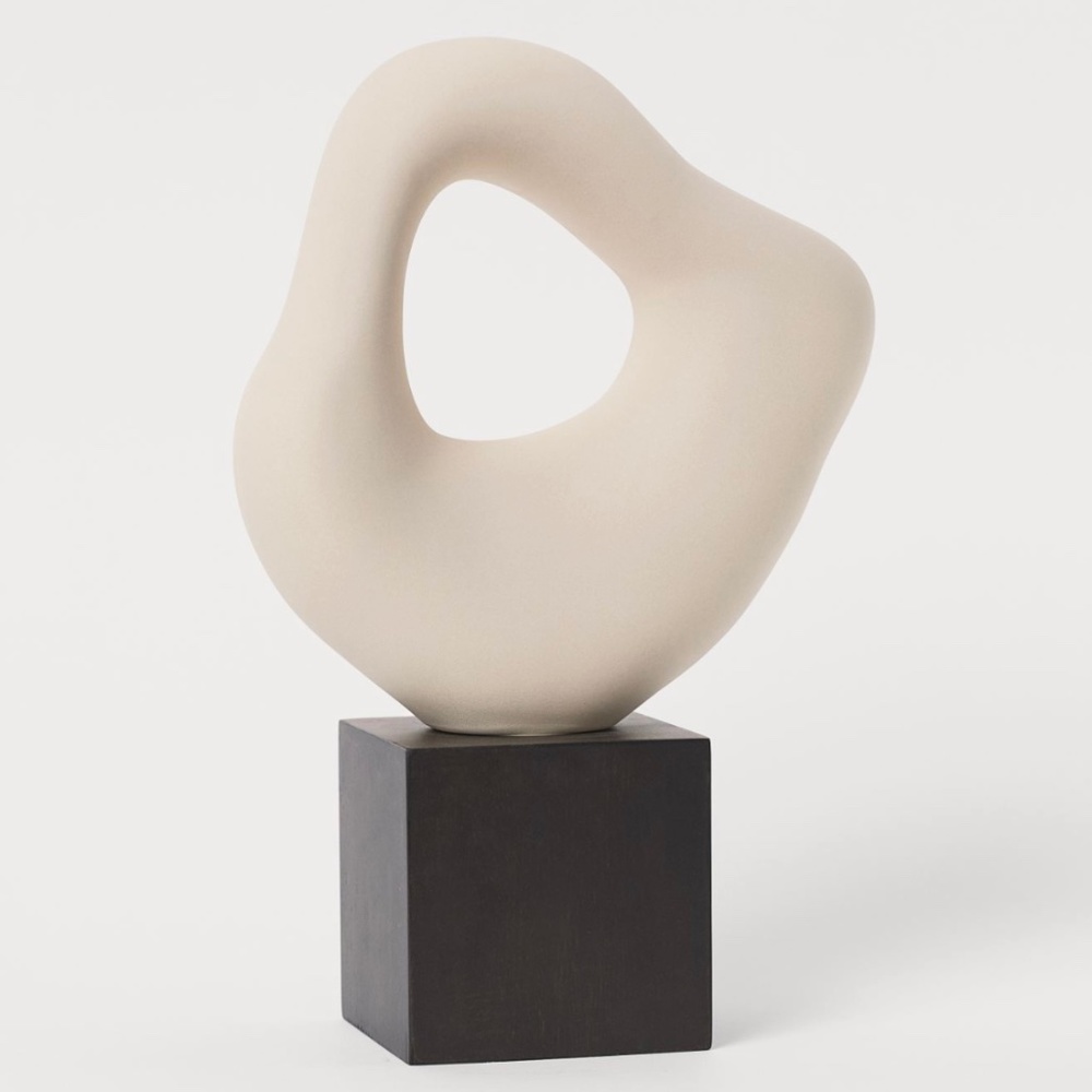 H&M Large Stoneware Sculpture